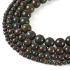 4 Strands 4 Styles Natural Polychrome Jasper & Picasso Stone & Picasso Jasper Bead Strands G-TA0002-16-2