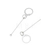 Brass Leverback Earring Findings EJEW-TAC00034-2