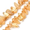 Heated Natural Citrine Beads Strands LS-GG-CBADF20-A10-1