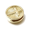 Brass Slide Charms KK-CBAEEA8-08B-G-2