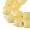 Natural Lemon Jade Beads Strands G-F839-A18-01-4