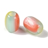 Triple Color Resin European Beads RESI-F055-13B-2