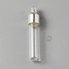 Clear Glass Tube Wish Bottle Pendants FIND-WH0002-46B-1