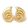 Rack Plating Brass Stud Earrings EJEW-B062-32G-1