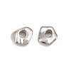 Irregular 304 Stainless Steel Beads STAS-D394-03A-P-3