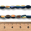 Electroplate Opaque Glass Beads EGLA-H112-06-HR05-4