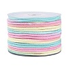 50M Segment Dyed Macrame Cotton Cord OCOR-Q060-01A-05-1