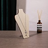 Vase Shaped MDF & Iron Pendant Necklace Jewely Display Stands NDIS-G008-01B-02-1