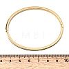 304 Stainless Steel Enamel Hinged Bangles for Women BJEW-D408-39G-3