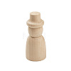 Unfinished Blank Wooden Dolls Sculpture PW-WGE1180-02-1