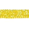 Transparent Electroplate Glass Beads Strands EGLA-A039-T3mm-B21-1