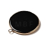 Natural Obsidian Pendants X-G-A213-01G-01-3