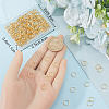 300Pcs 304 Stainless Steel Open Jump Rings STAS-BBC0004-94-3