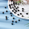40Pcs Glass Large Hole Beads GLAA-DC0001-59-4