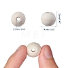 Natural Unfinished Wood Beads WOOD-S651-14mm-LF-2