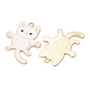 Alloy Enamel Pendants AL-CBA5FAE-02G-C-3