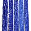 Electroplate Glass Beads Strands EGLA-A044-P6mm-B32-2