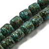 Dyed Synthetic Turquoise Beads Strands G-B070-D01-01-1