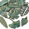 12Pcs 6 Styles Tibetan Style Alloy Pendants FIND-YW0011-52-2
