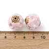 Handmade Resin Indonesia Round Beads IPDL-P005-23KCG-03-3