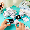 Square Marble Texture Cardboard Jewelry Ring Boxes CON-TAC0009-05A-5