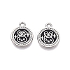 Rack Plating Alloy Enamel Pendants ENAM-N070-01C-01P-02-1