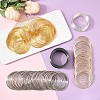 200 Circles Steel Memory Wire TWIR-YW0001-05G-4