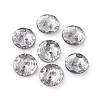 Acrylic Rhinestone Buttons BUTT-TAC0001-01-2