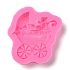 DIY Baby Car Food Grade Silicone Fondant Molds DIY-F072-10-1