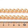 Glass Pearl Beads Strands HY-G002-01D-10-3