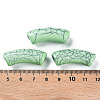 Opaque Crackle Acrylic Beads MACR-S372-001N-012-4