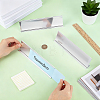 10Pcs Aluminum L-Shaped Table Card Display Frame ODIS-BC0001-42B-3
