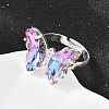 Brass Finger Rings KK-H257-13S-2