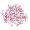 Glass 2-Hole Baking Paint Glass Seed Beads GLAA-G130-01C-2