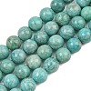 Natural Amazonite Beads Strands G-F461-12-10mm-01-3