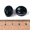 Handmade Silver Foil Glass Beads FOIL-N034-01C-3