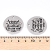 Non-Tarnish 201 Stainless Steel Pendants LS-STAS-T064-38P-24-3