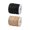 Craftdady 2Roll 2 Colors Earthy Colored Jute Cord OCOR-CD0001-05-1