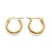 Ion Plating(IP) 304 Stainless Steel Hoop Earrings EJEW-D195-G-3