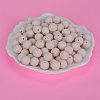 Round Silicone Focal Beads SI-JX0046A-125-3