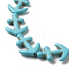 Synthetic Turquoise Dyed Beads Strands G-E594-07-3