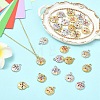 28Pcs 14 Colors Alloy Enamel Charms FIND-YW0011-46-4