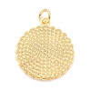 Real 18K Gold Plated Brass Pendants KK-L206-013G-07-3