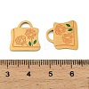 304 Stainless Steel Pendants STAS-D215-02G-01-3