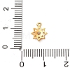 925 Sterling Silver Clear Cubic Zirconia Star Charms STER-U009-06G-02-3