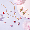 48pcs 8 colors Epoxy Resin Beads RESI-GA0001-28-5