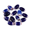 Handmade Millefiori Glass Barrel Beads LA-N002-03C-1