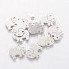 Tarnish Resistant 304 Stainless Steel Charms STAS-Q201-T145-1