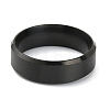 201 Stainless Steel Plain Band Ring for Men Women RJEW-WH0010-06I-MB-2
