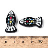 Printed Opaque Resin Beads RESI-N043-22A-3